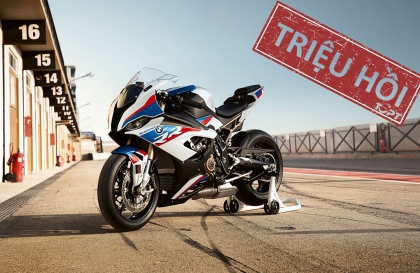 Thế giới 2 bánh: Triệu hồi BMW S1000 RR vì hệ thống phanh